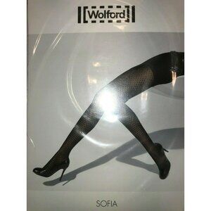 Wolford Sofia Tights Color: Mocca  Size: Small 18849